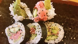 Order Vegetable Roll  (5) food online from Sushi Ya store, Pasadena on bringmethat.com