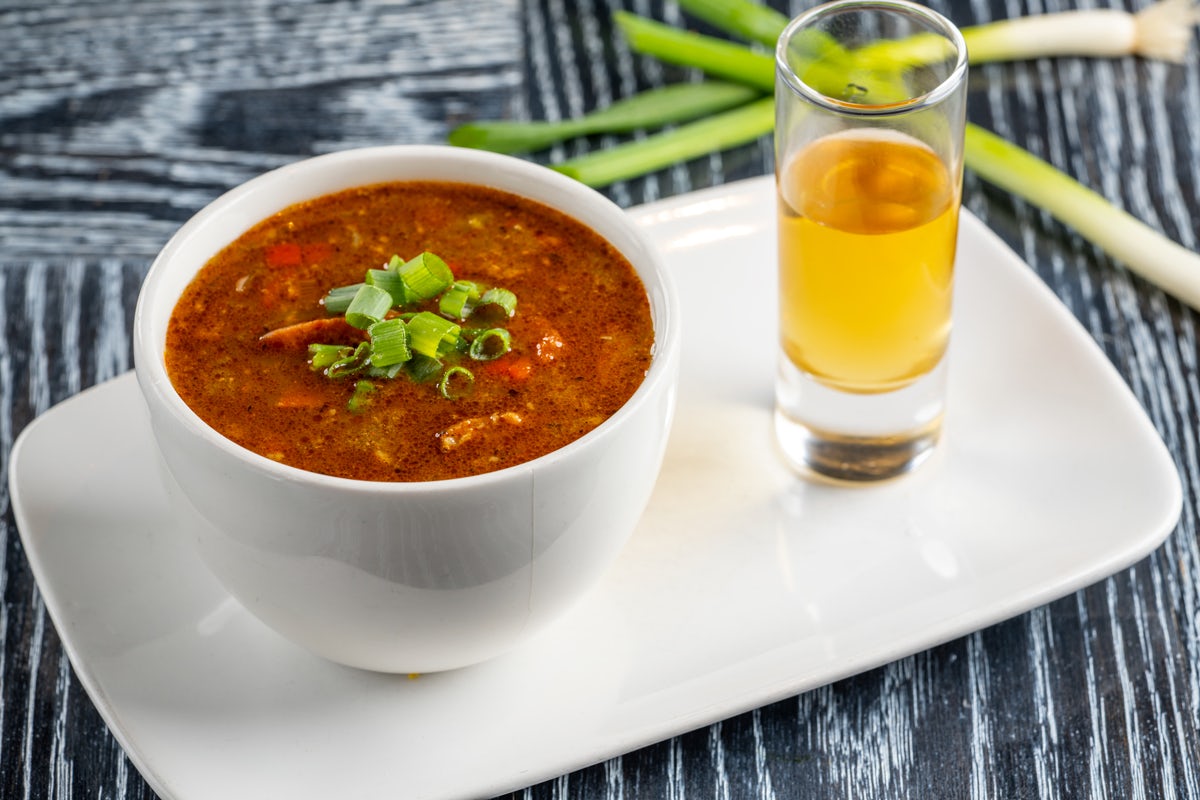 Order Turtle Gumbo food online from Perry's Steakhouse & Grille store, Raleigh on bringmethat.com
