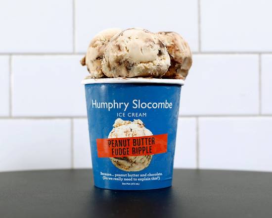 Order Peanut Butter Fudge Ripple Ice Cream food online from Humphry Slocombe store, SF on bringmethat.com