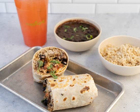 Order Burrito Combo food online from Veggie Grill store, Irvine on bringmethat.com