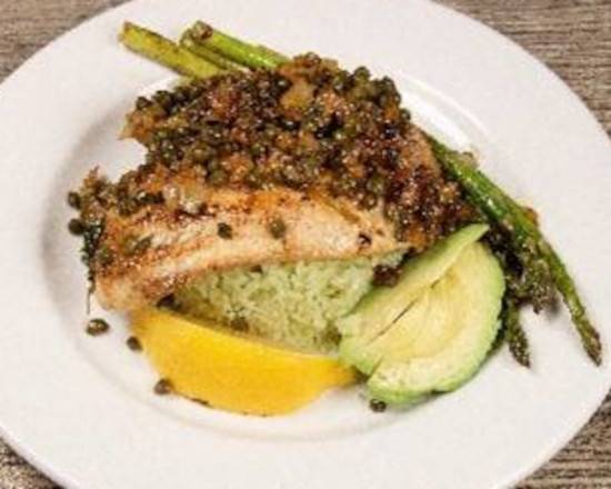 Order Avocado Lemon Butter Tilapia (GF) food online from Avocado Theory Express store, Tinley Park on bringmethat.com