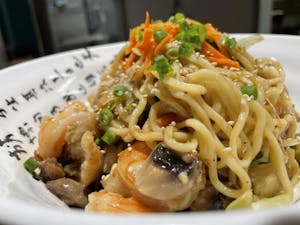 Order Noodles Stir Fry food online from Aki Sushi & Japanese Fusion store, San Jacinto on bringmethat.com