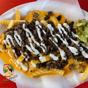 Order Carne Asada Korita Fries food online from Taqueria La Korita store, Phoenix on bringmethat.com