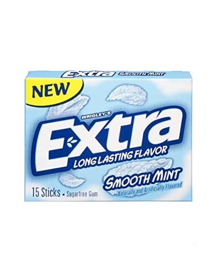 Order Extra Gum - Smooth Mint (15 sticks) food online from Pink Dot Logan Heights store, San Diego on bringmethat.com