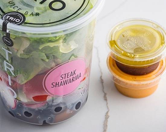 Order Steak Shawarma Salad Shakers food online from The Cafeteria store, Chicago on bringmethat.com