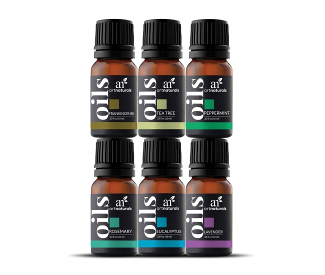 Order artnaturals Top 6 Essential Oils Set, Assorted, 0.33 fl oz - 6 pk food online from Rite Aid store, Chino Hills on bringmethat.com