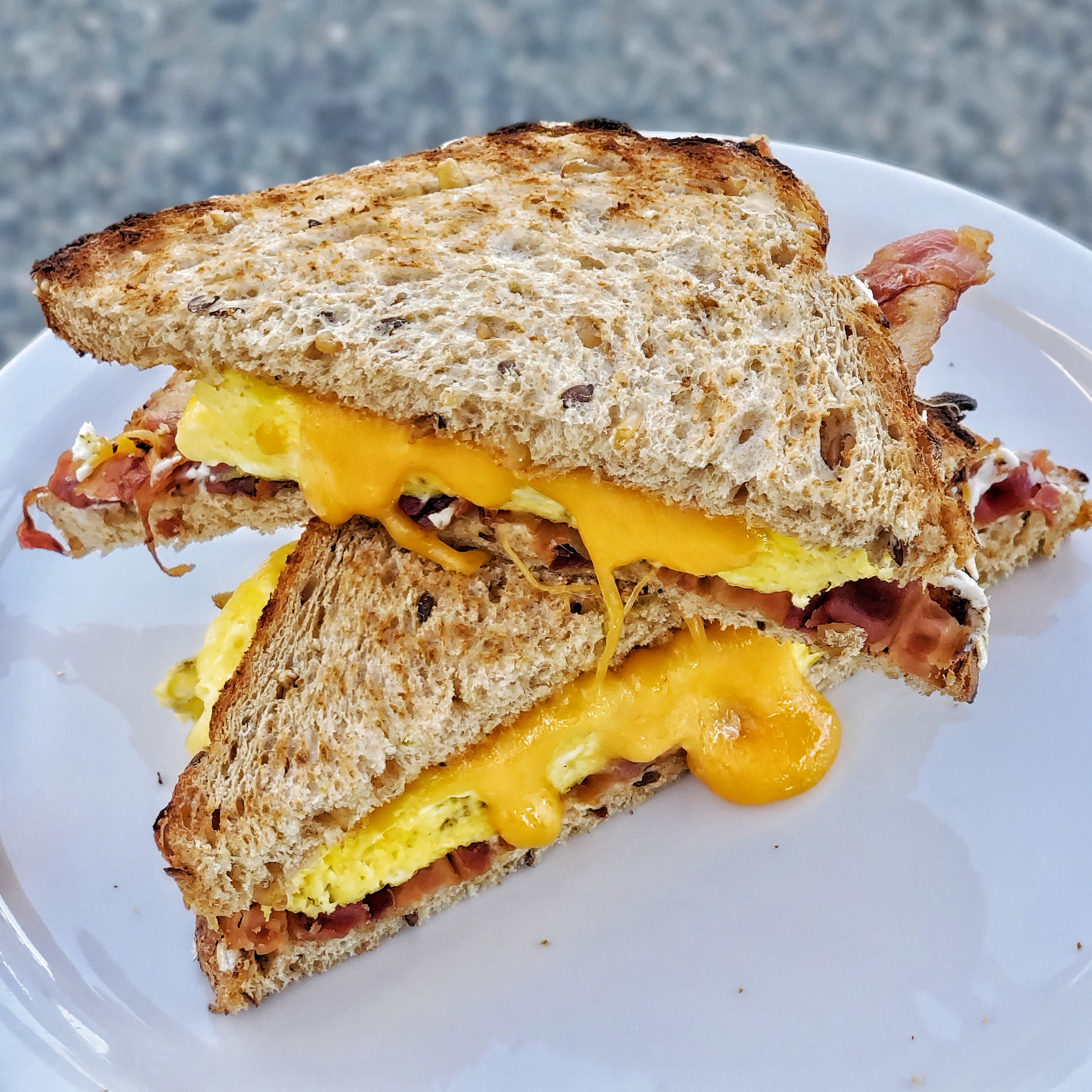Order Bacon and Egg Breakfast Sandwich food online from Empresso Coffeehouse store, Stockton on bringmethat.com