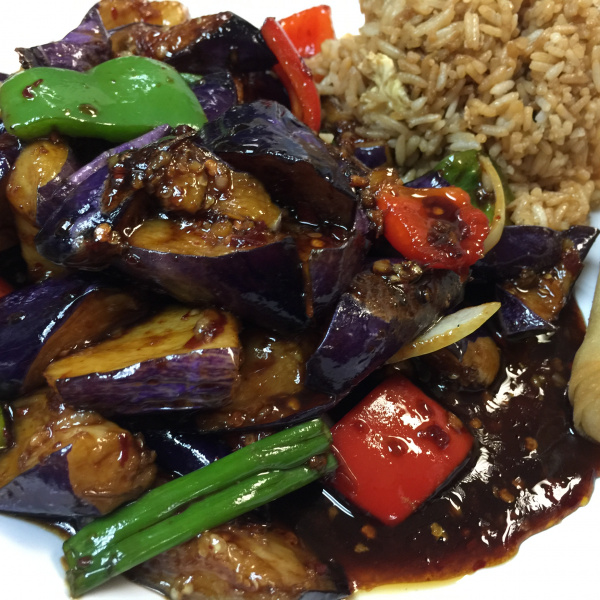 Order Eggplant with Garlic Sauce food online from Fengling Restaurant store, Houston on bringmethat.com