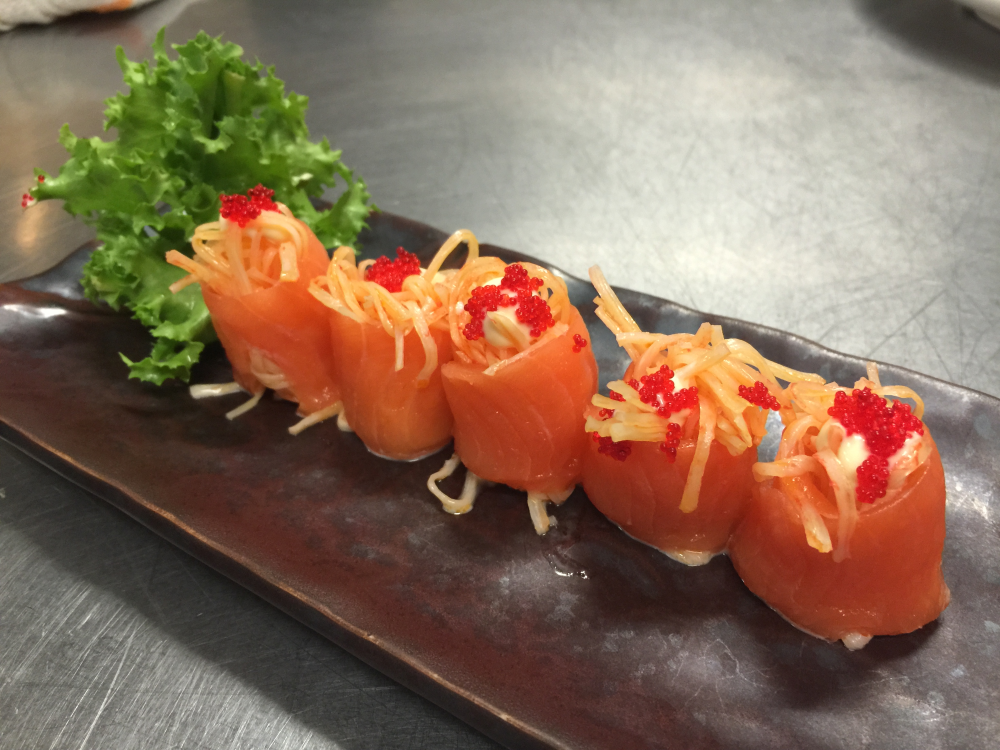 Order Salmon Torch food online from Taisho Bistro store, Buffalo on bringmethat.com