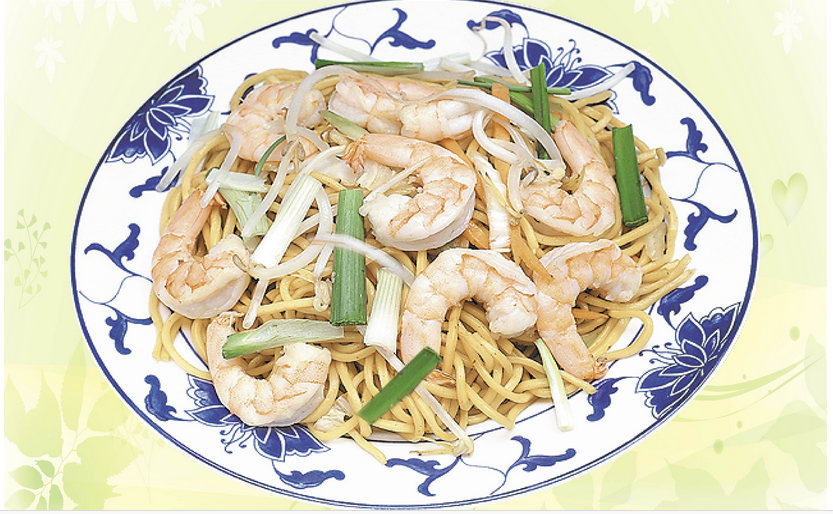Order Shrimp Lo Mein food online from Gourmet Chinese Restaurant store, Ridgeland on bringmethat.com