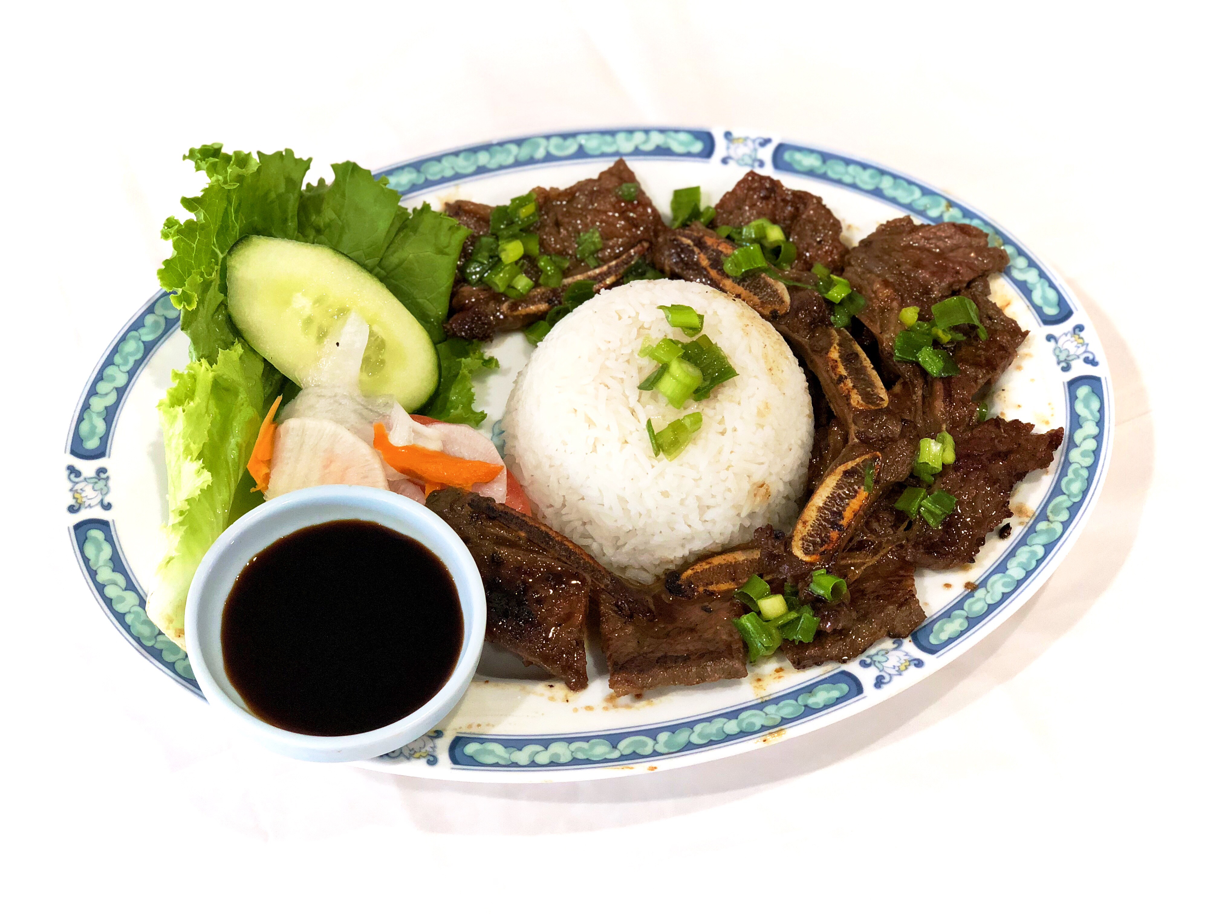 Order Com Suon Bo Dai Han food online from Pho Nguyen store, Milpitas on bringmethat.com