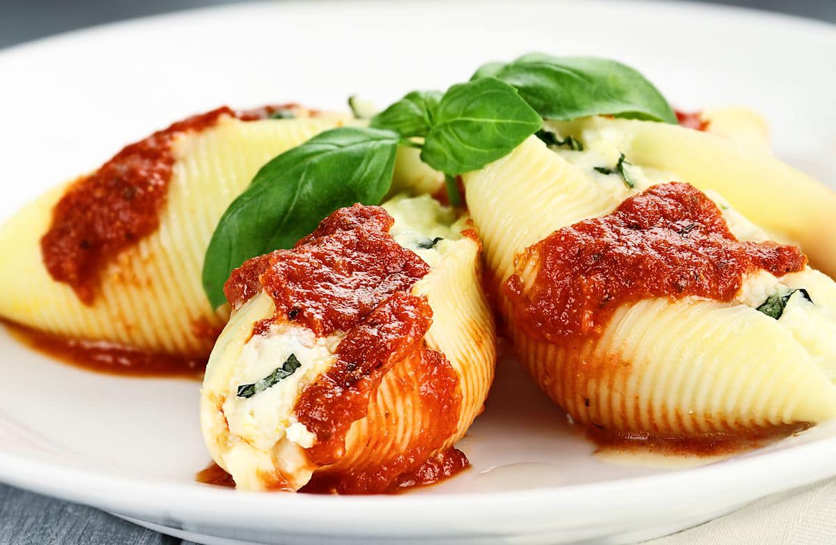 Order Stuffed Shells food online from Napoli Pizza store, Miamisburg on bringmethat.com
