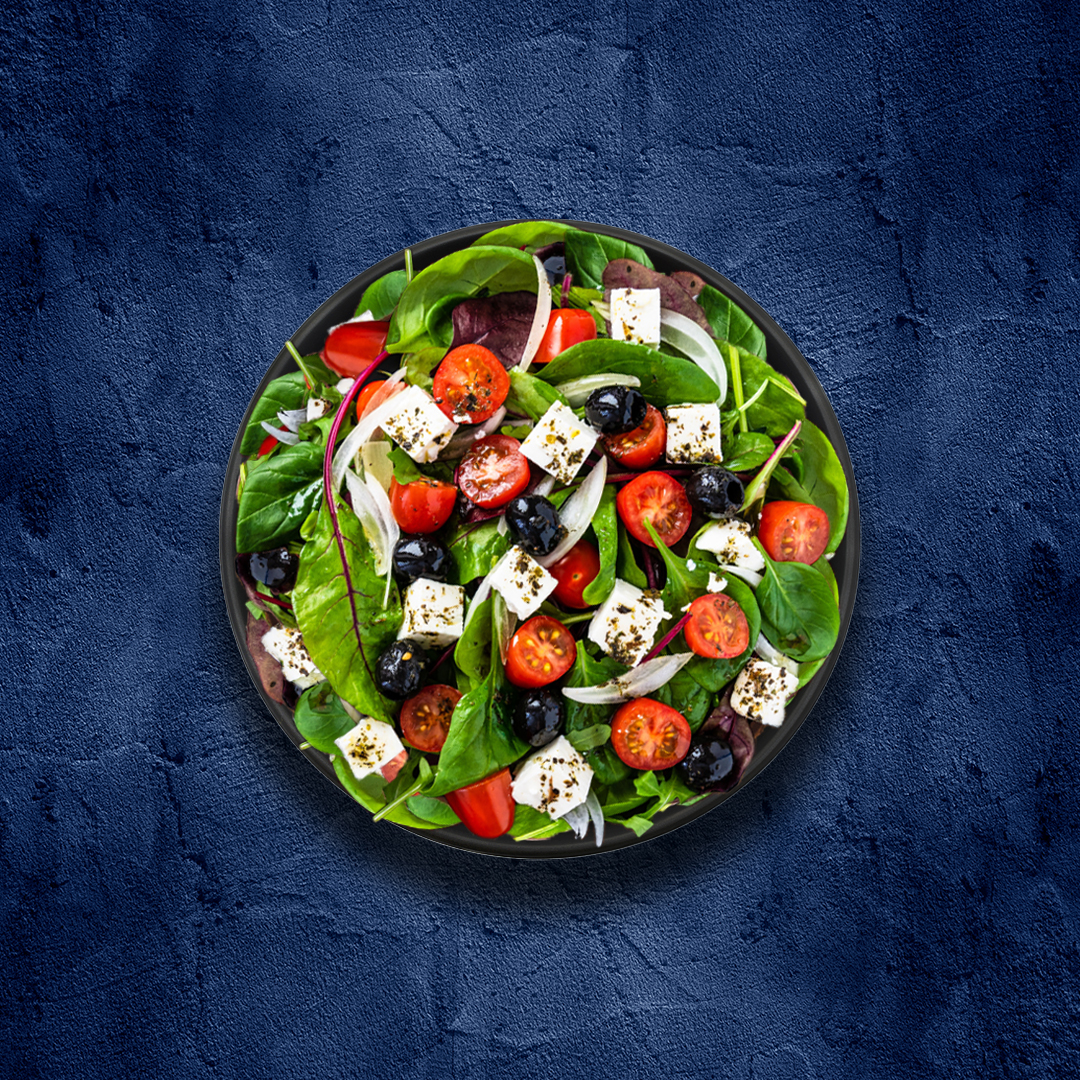 Order Greek-Goliath Salad food online from Falafel Factory store, Dallas on bringmethat.com