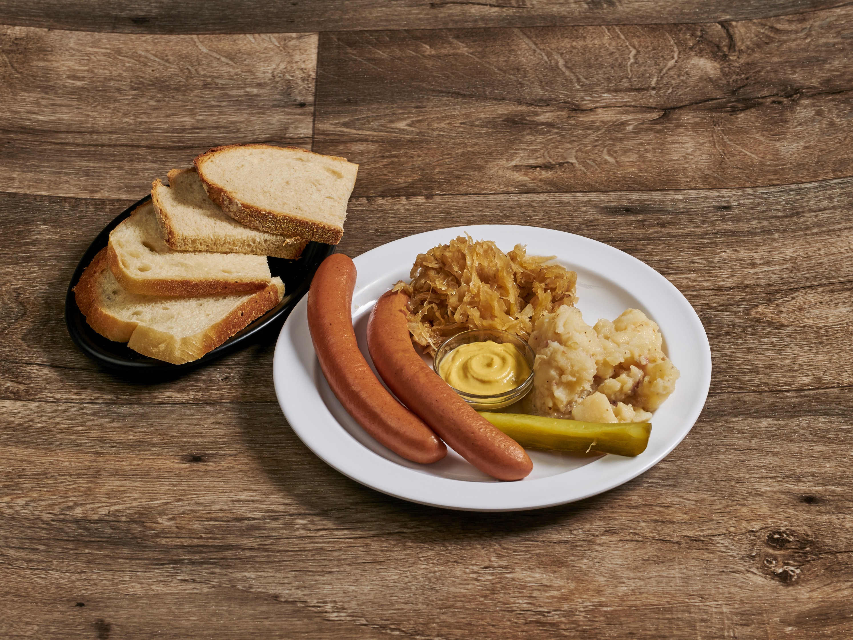 Order German Style Wieners Lunch food online from Red Lion Tavern store, Los Angeles on bringmethat.com