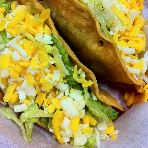 Order Hard Shell Taco food online from Tio's Mexican Food - Day Creek store, Rancho Cucamonga on bringmethat.com