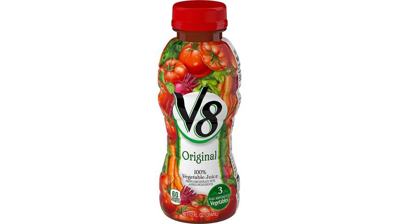 Order V8 Vegetable Juice food online from Trumbull Mobil store, Trumbull on bringmethat.com