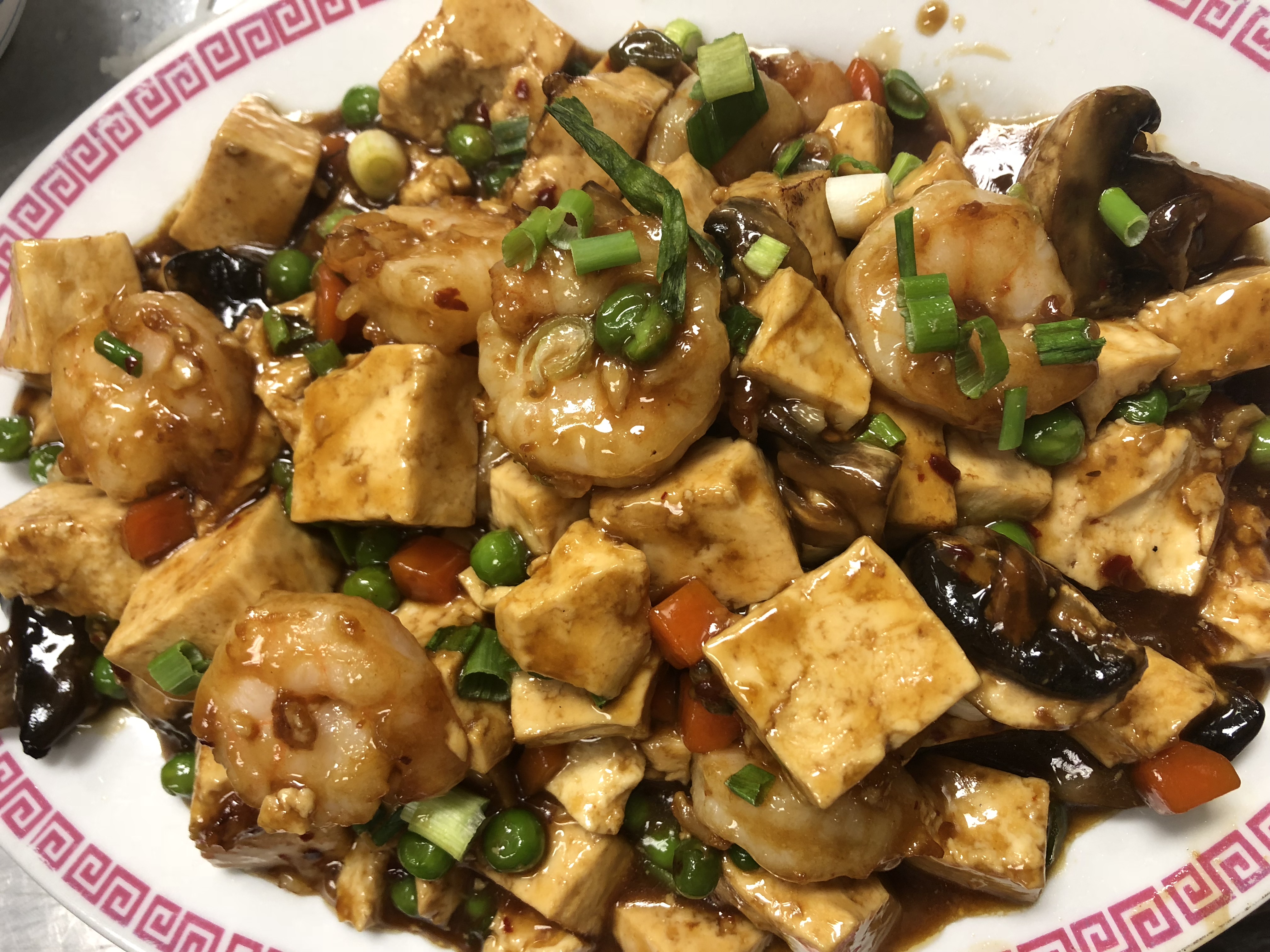 Order Ma Po Tofu Shrimp food online from Lucky Buddha store, Goodyear on bringmethat.com