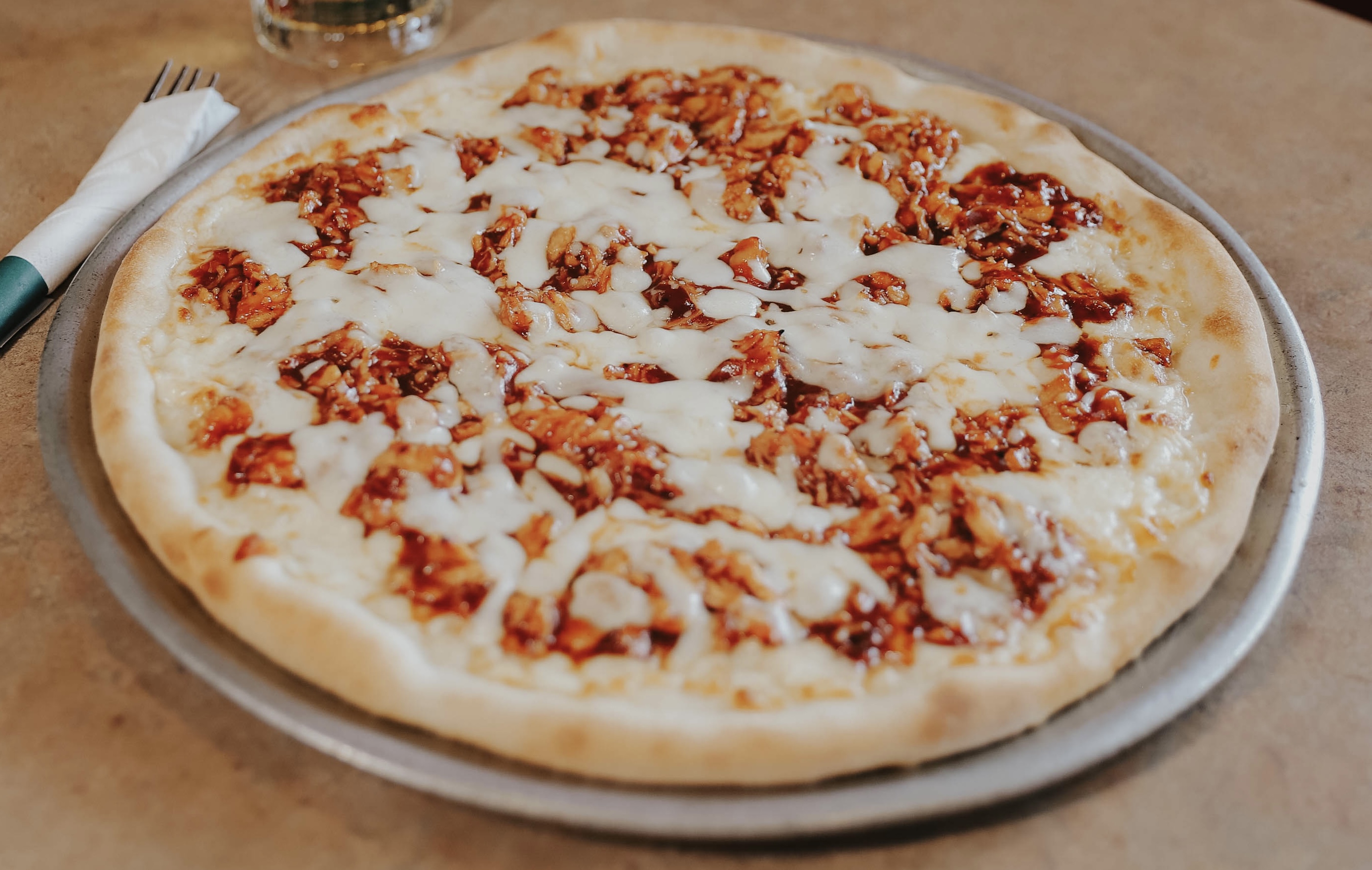 Order BBQ Chicken Pizza food online from Pasquale store, New Market on bringmethat.com
