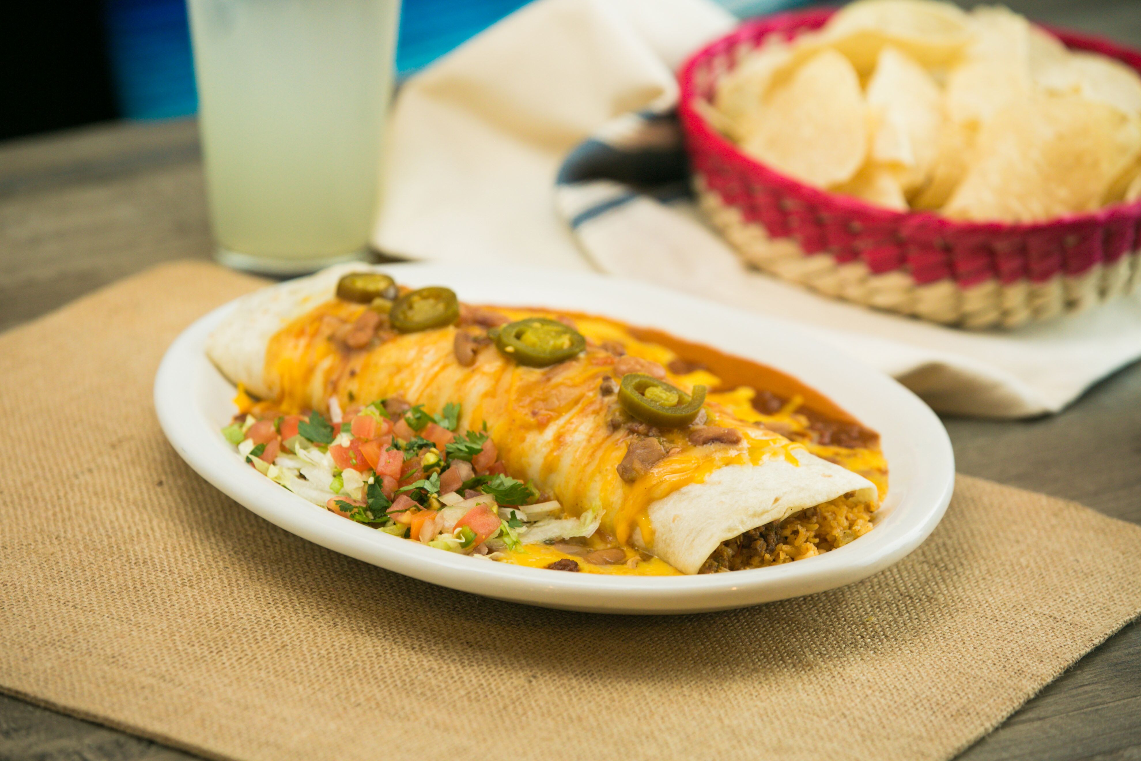 Order Wet Burrito food online from Casa Ole store, Victoria on bringmethat.com