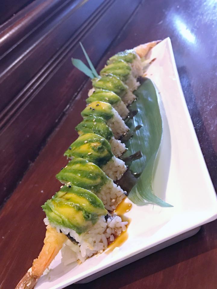 Order Caterpillar Roll food online from Aji Sushi store, College Station on bringmethat.com