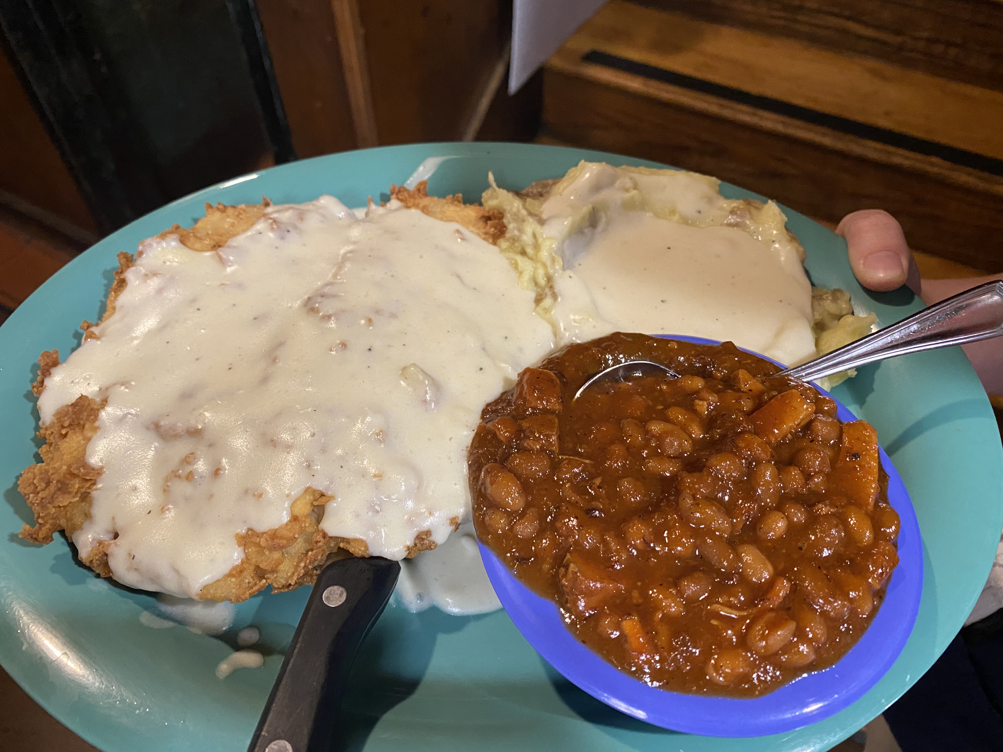 Order Chicken Fried Steak food online from Biggs BBQ store, Lawrence on bringmethat.com