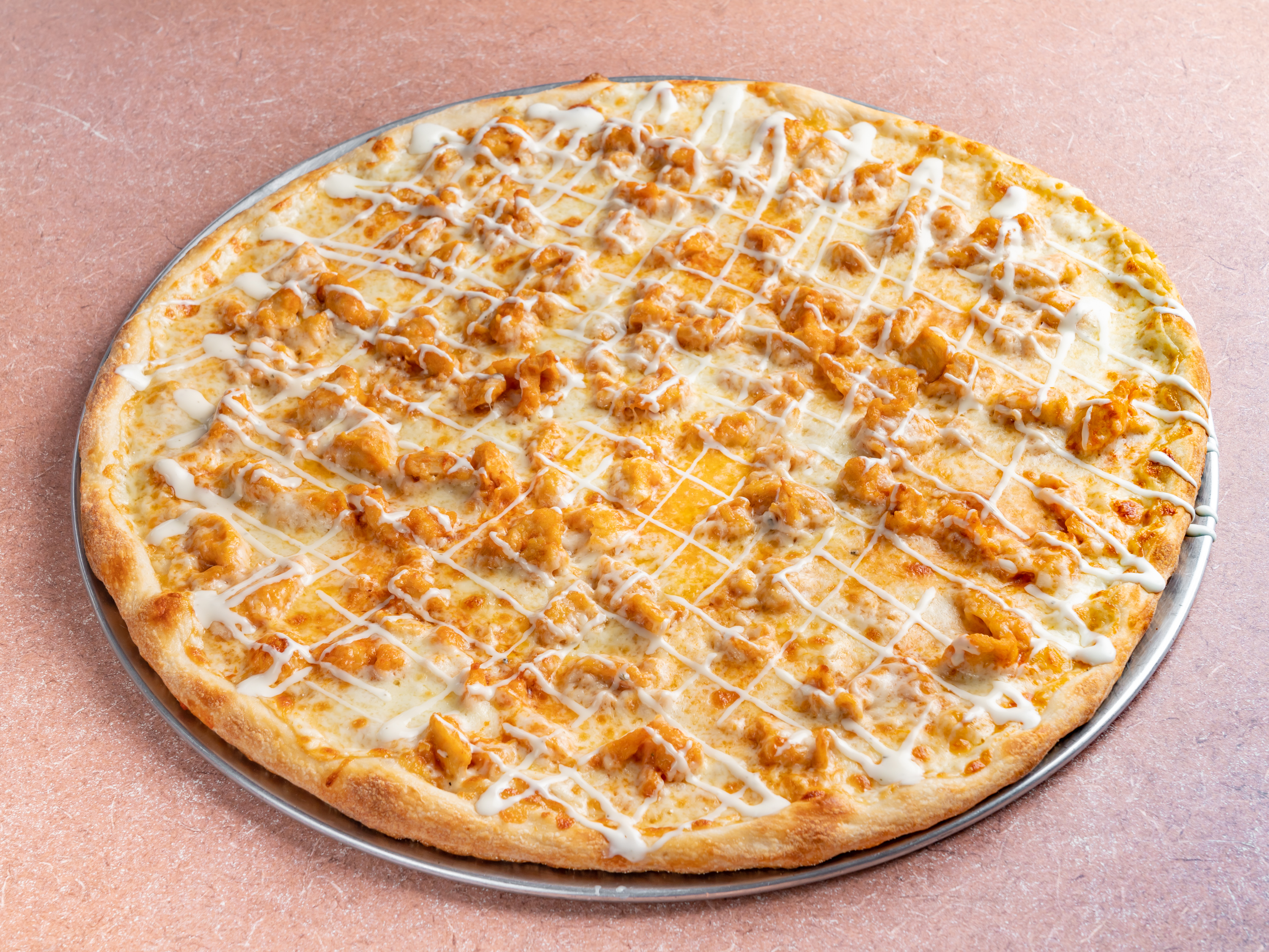 Order Buffalo Chicken Pizza food online from Villa Maria Pizza store, Larchmont on bringmethat.com