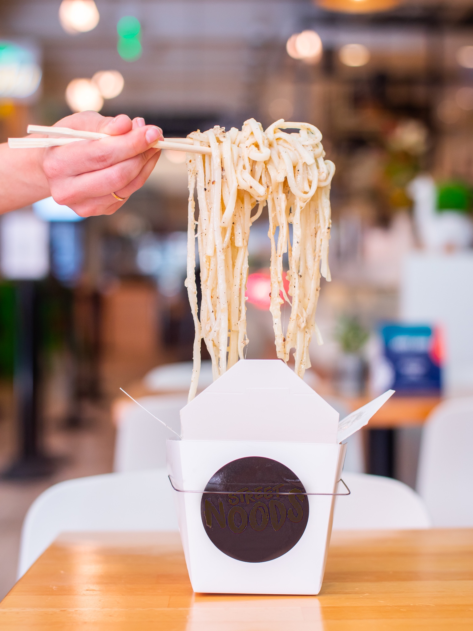 Order Udon Cacio e Pepe food online from Street Noods store, Los Angeles on bringmethat.com