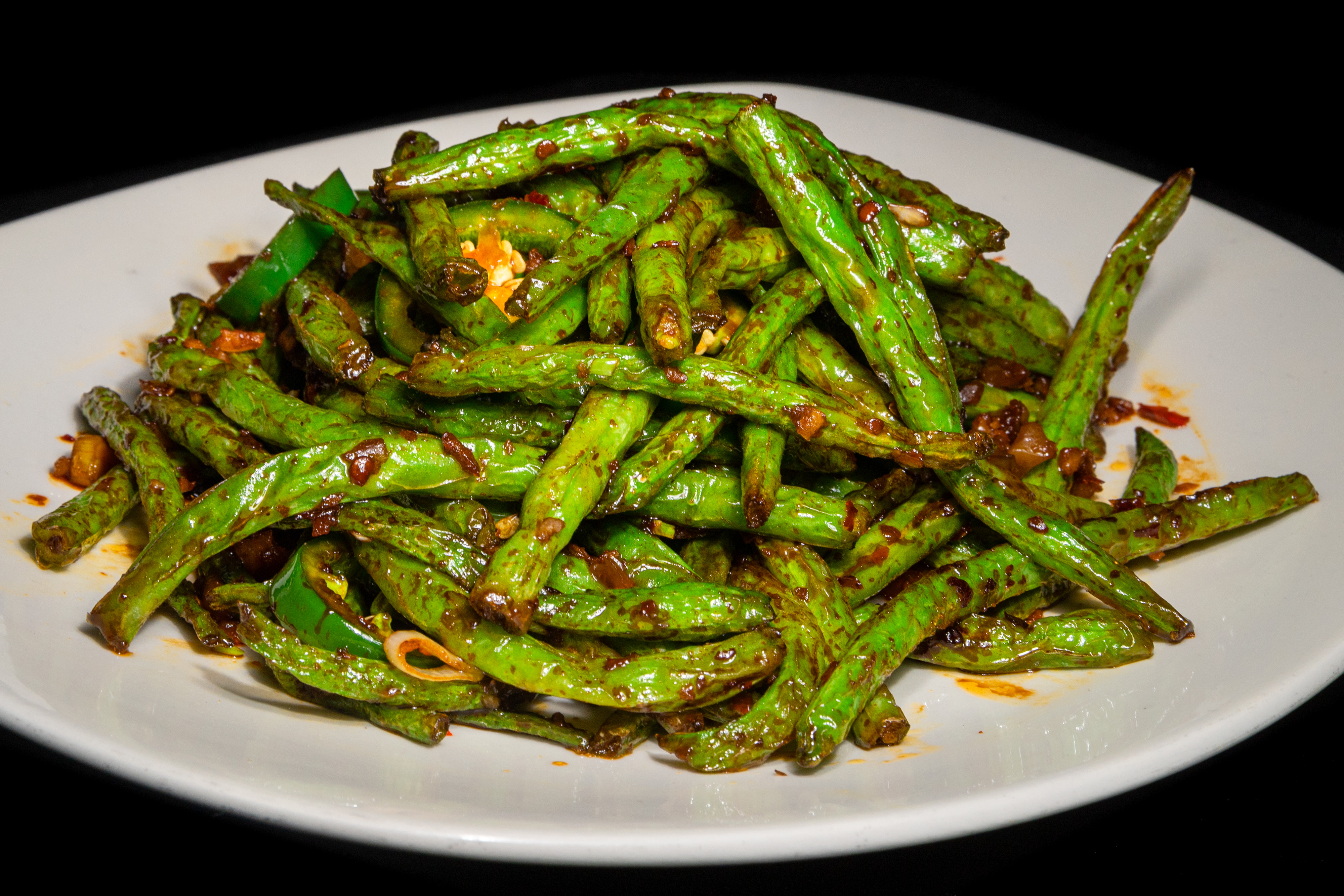 Order Spicy Green Beans food online from Cafe Ginger store, Houston on bringmethat.com