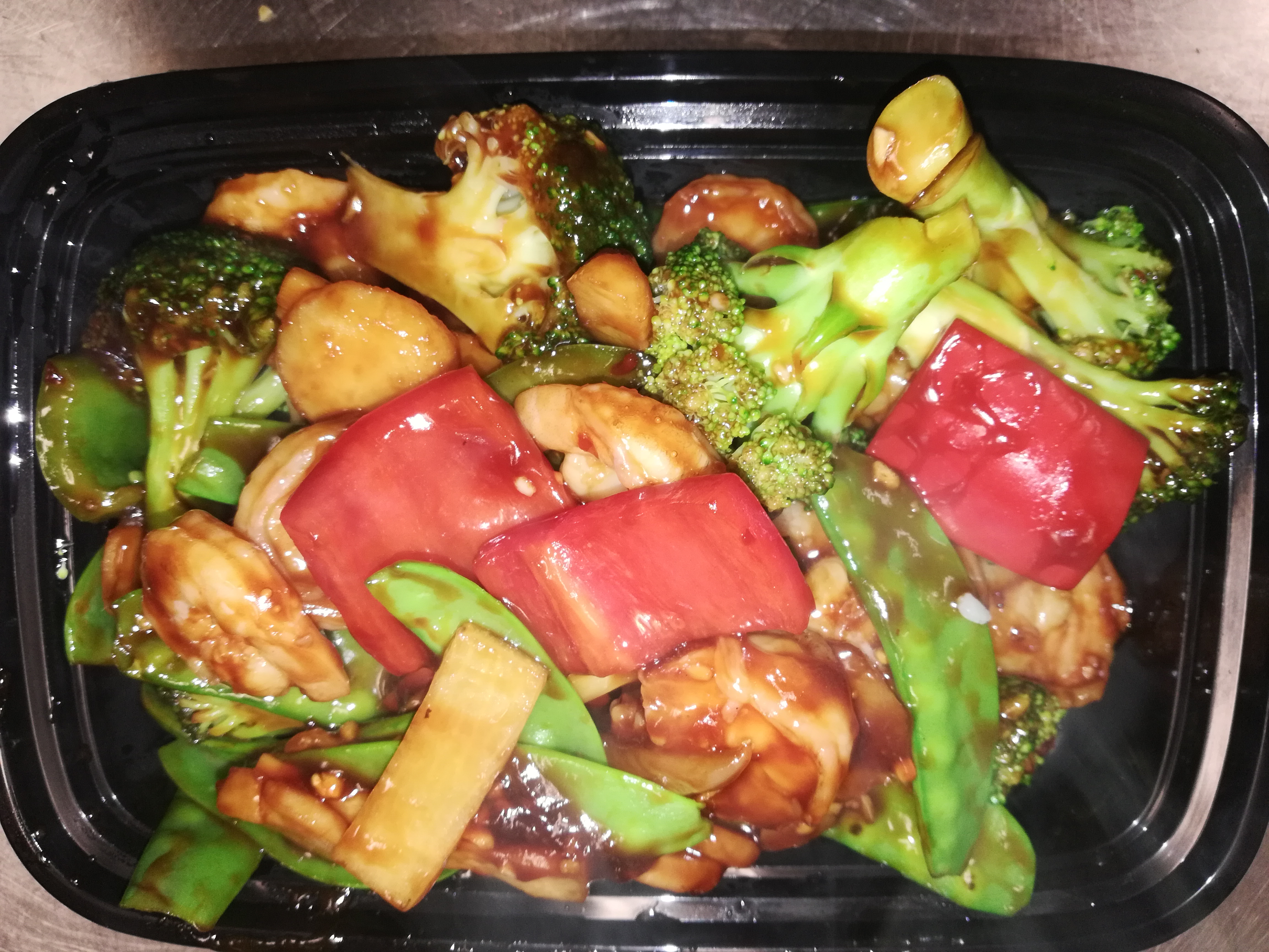Order SF4. Spicy Garlic Shrimp food online from 88 Chinese & Sushi Sherman Oaks store, Van Nuys on bringmethat.com