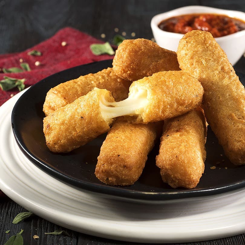 Order Mozzarella Sticks - 6 Pieces food online from Pats Select Pizza | Grill store, Gloucester on bringmethat.com