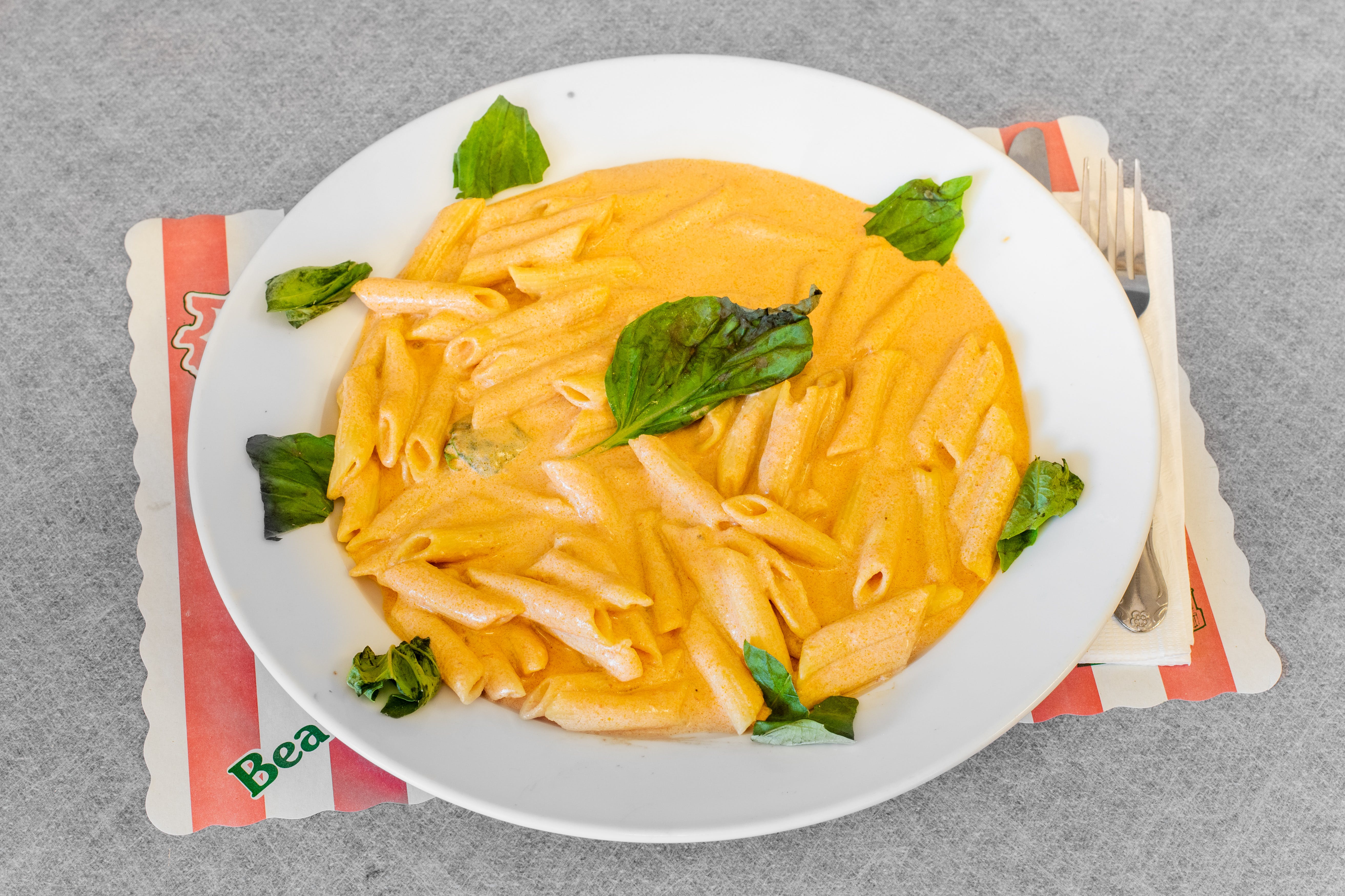 Order Pasta with Vodka Sauce - Pasta food online from Emilios Restaurant & Pizzeria store, Manalapan Township on bringmethat.com