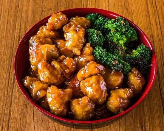 Order Orange Chicken Bowl food online from Nora Asian Fresh store, Tempe on bringmethat.com
