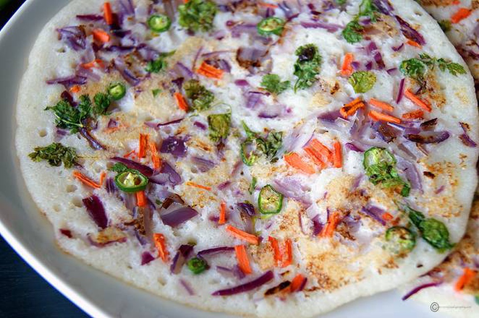 Order Carrot Peas Uthappam food online from Deccan House store, San Francisco on bringmethat.com