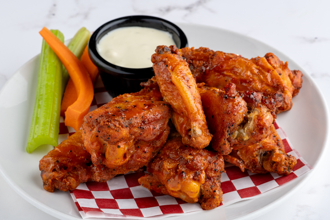 Order 9 Bone-In Wings food online from Central Kitchen store, Euless on bringmethat.com