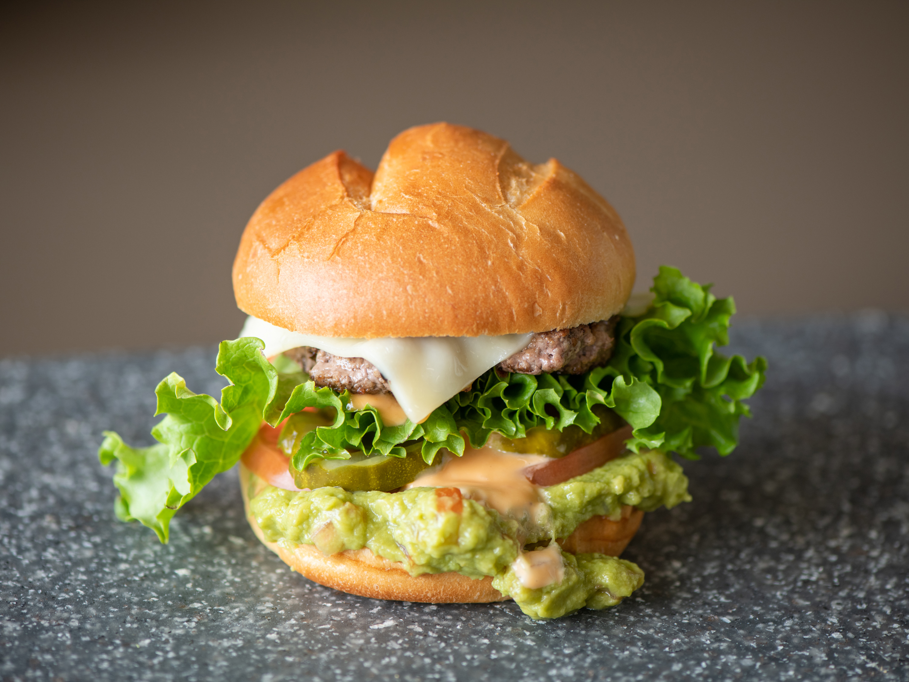 Order Lamb Burger food online from Burganic Hub store, Houston on bringmethat.com