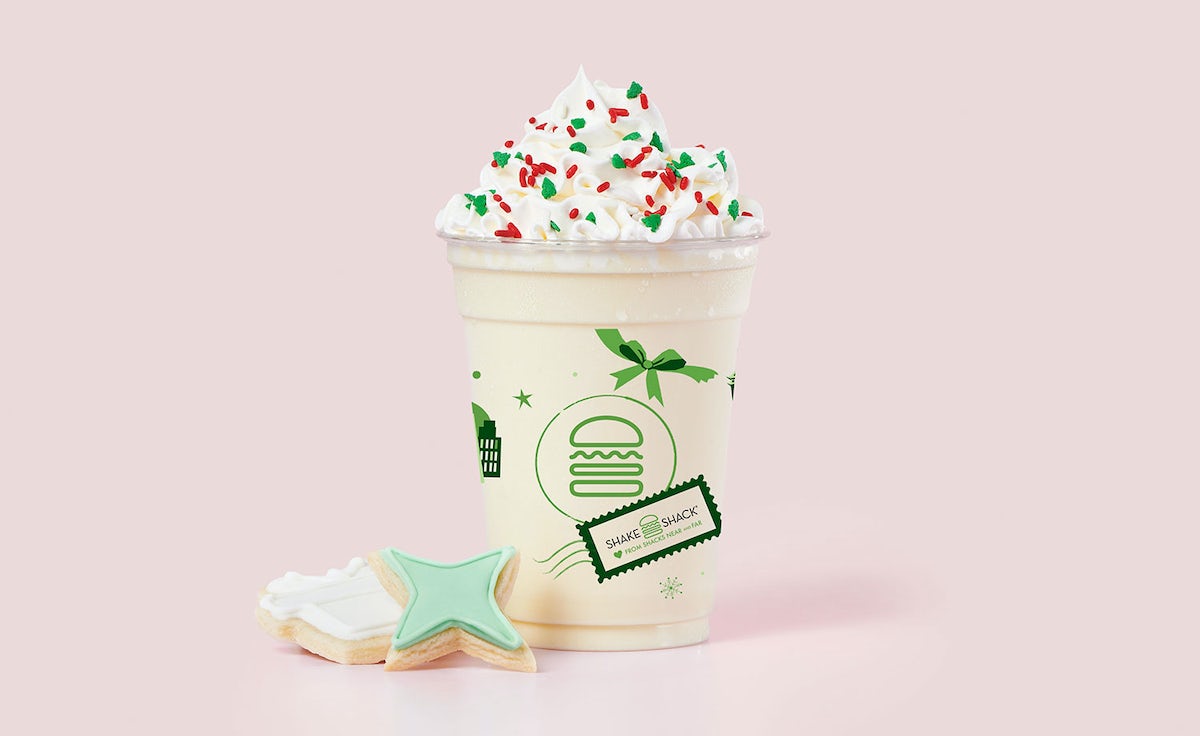 Order Christmas Cookie Shake food online from Shake Shack store, Vernon Hills on bringmethat.com