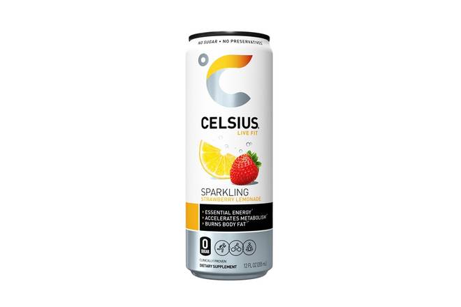 Order Celsius Sparkling Passion Fruit (12 oz) food online from Royal Farms store, York on bringmethat.com