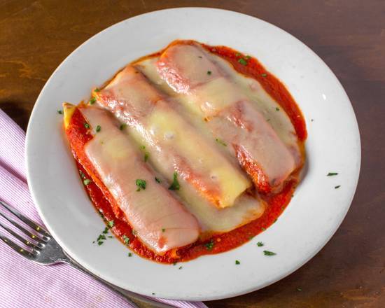 Order Manicotti food online from Café Amici store, Selden on bringmethat.com