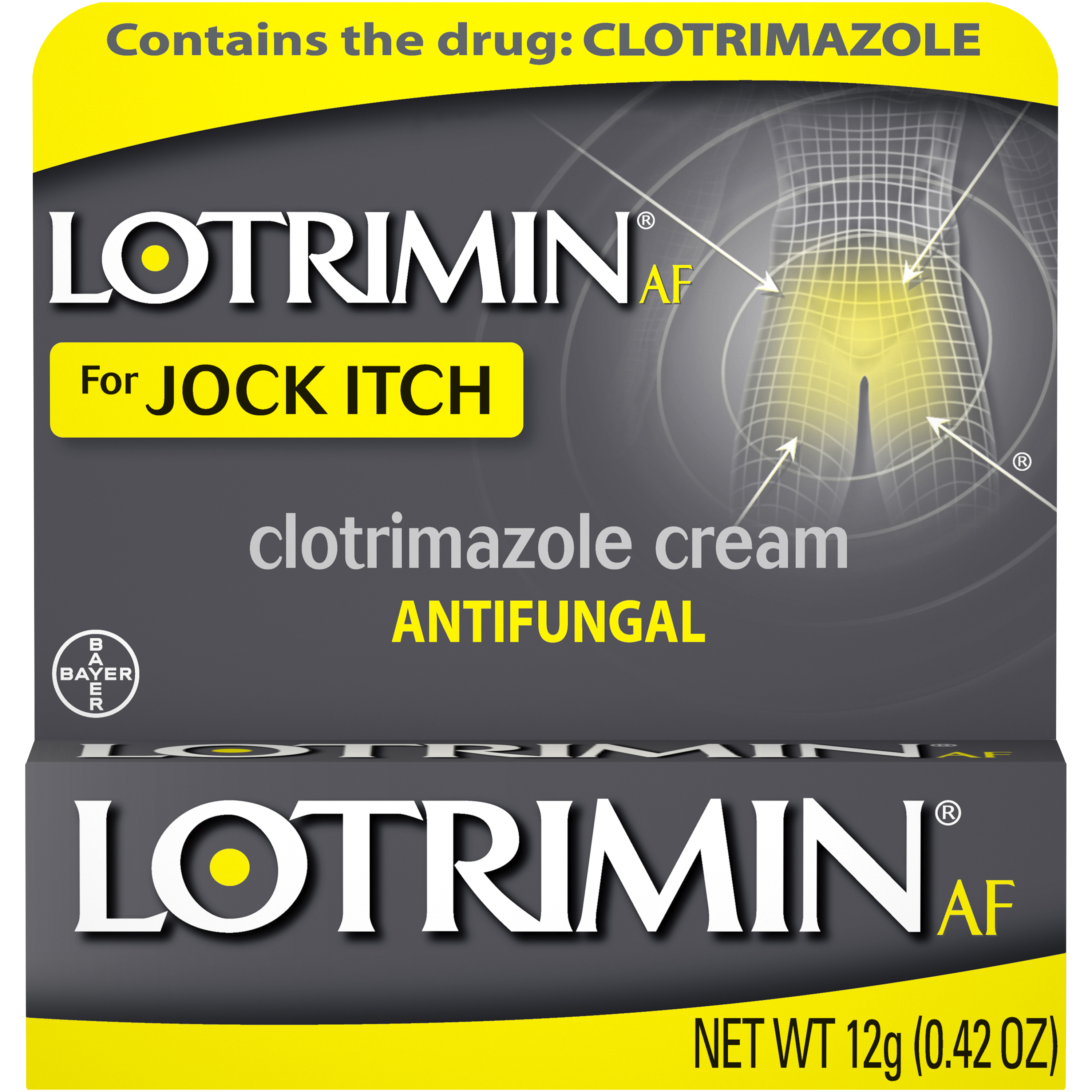 Order Lotrimin AF Clotrimazole Cream - 0.42 oz food online from Rite Aid store, READING on bringmethat.com