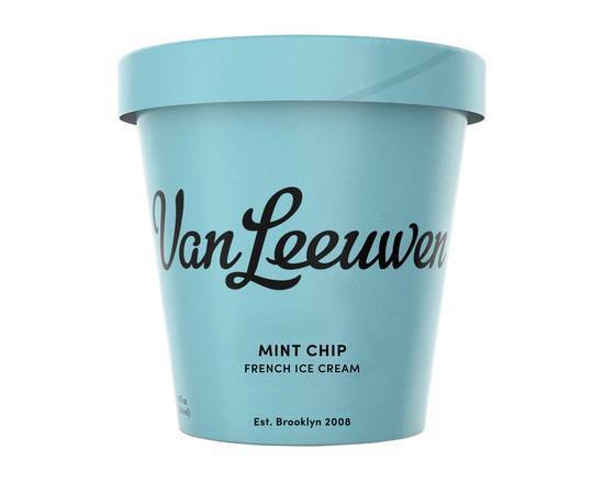 Order Van Leeuwen Ice Cream Mint Chip food online from All Day Sides  store, Wilmette on bringmethat.com