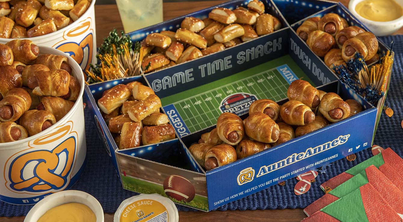 Order Big Game Snack Pack food online from Auntie Anne store, Coralville on bringmethat.com