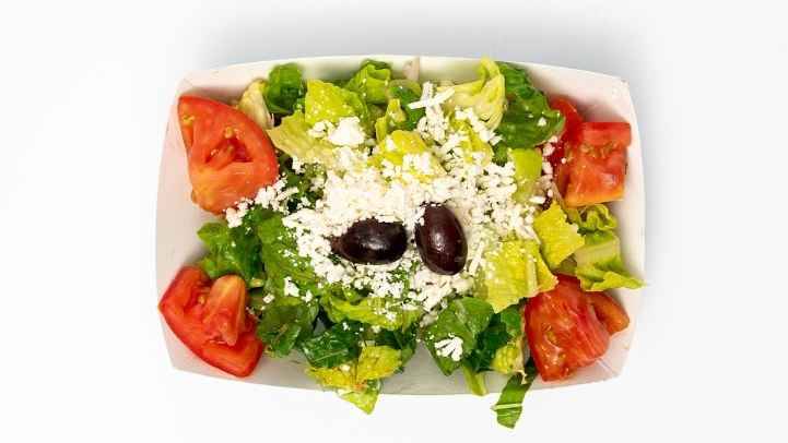 Order Side Salad food online from Nick The Greek store, Santa Clara on bringmethat.com