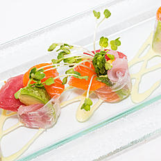 Order Sashimi Roll   S food online from Jin's Fine Asian Cuisine store, Brookline on bringmethat.com