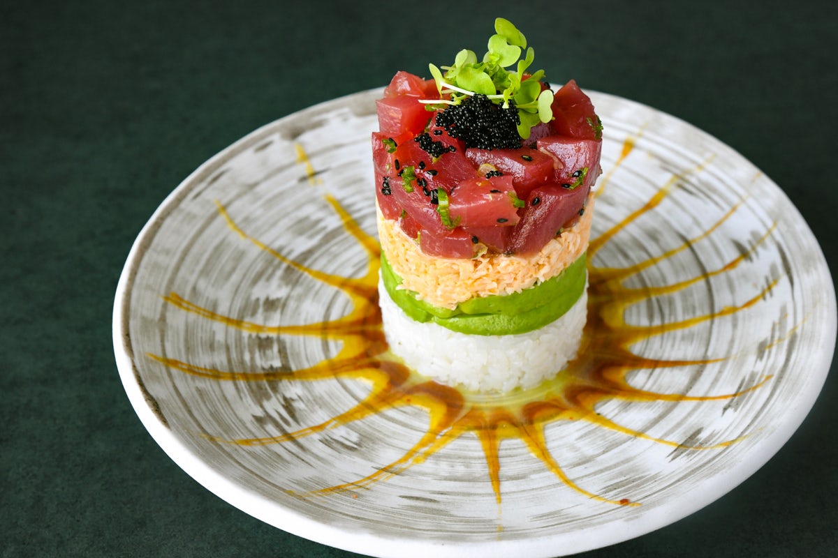 Order *TUNA TOWER food online from Blue Sushi Sake Grill store, Omaha on bringmethat.com