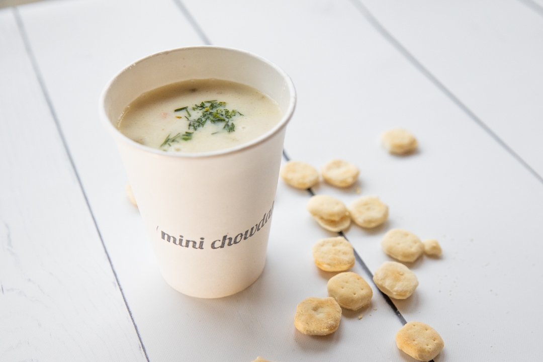 Order Mini Chowdah food online from Brown Bag Seafood Co store, Chicago on bringmethat.com
