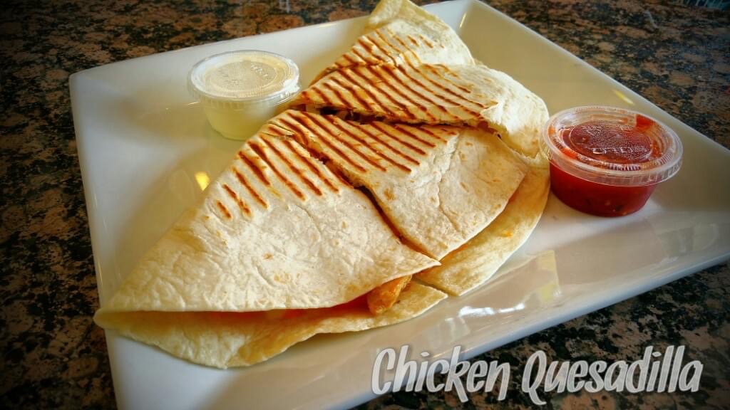 Order Chicken Quesadilla food online from Two Cousins Pizza and Italian Restaurant store, Lancaster on bringmethat.com