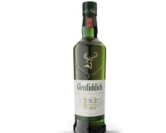 Order Glenfiddich 12 Years, 750mL scotch (40.0% ABV) food online from Cold Spring Liquor store, Liberty Hill on bringmethat.com