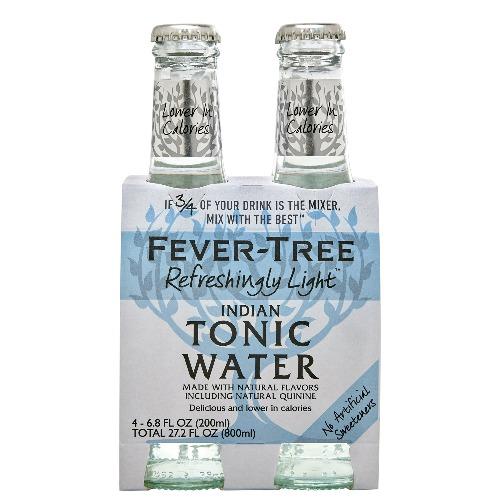 Order Fever Tree Light Tonic Water 4 Pack food online from Plumpjack Wine & Spirits store, San Francisco on bringmethat.com