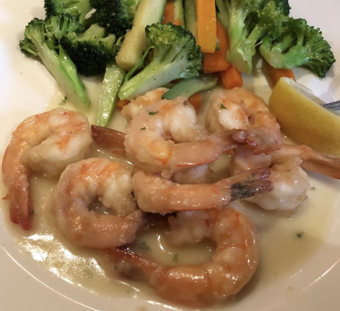 Order Shrimp Scampi food online from Cappuccino Cafe store, Brooklyn on bringmethat.com