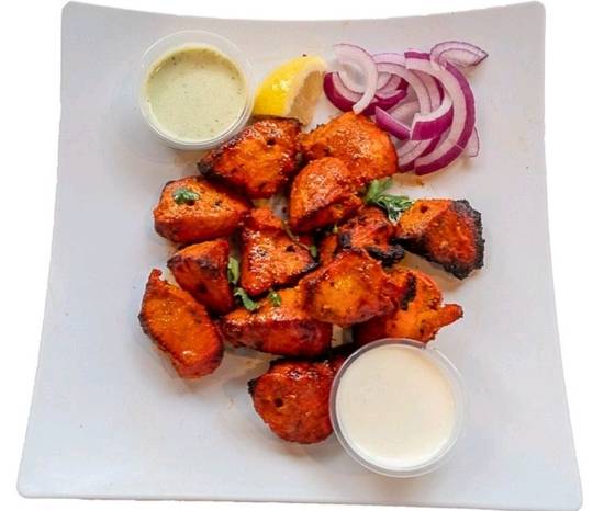 Order Tandoori Chicken Tikka 12 pc food online from Alibaba Kebab store, Buffalo on bringmethat.com
